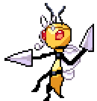 [990543] Beedrill/Meloetta