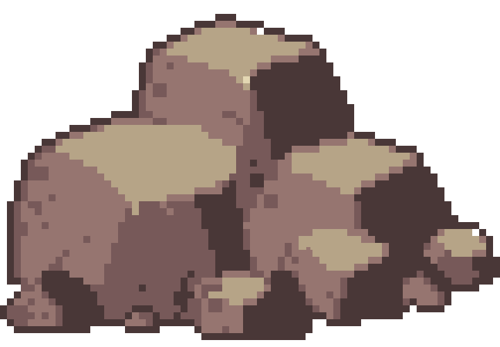 [9664c4] decoration rock