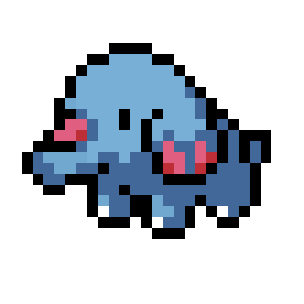 [ae6ba5] Phanpy pixel