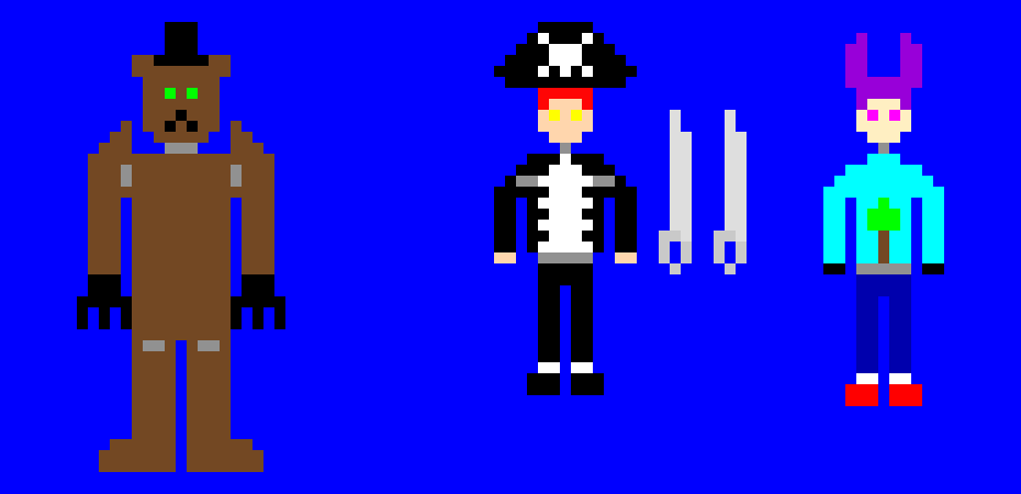Animatron-X {Fred, The Red Fox, Ban The Brawler}