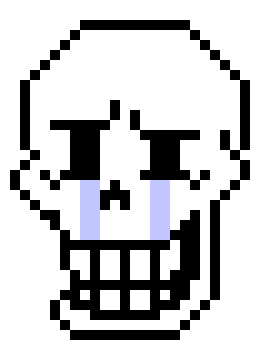 Disbelief Papyrus Phase 4 Battle Sprite.
