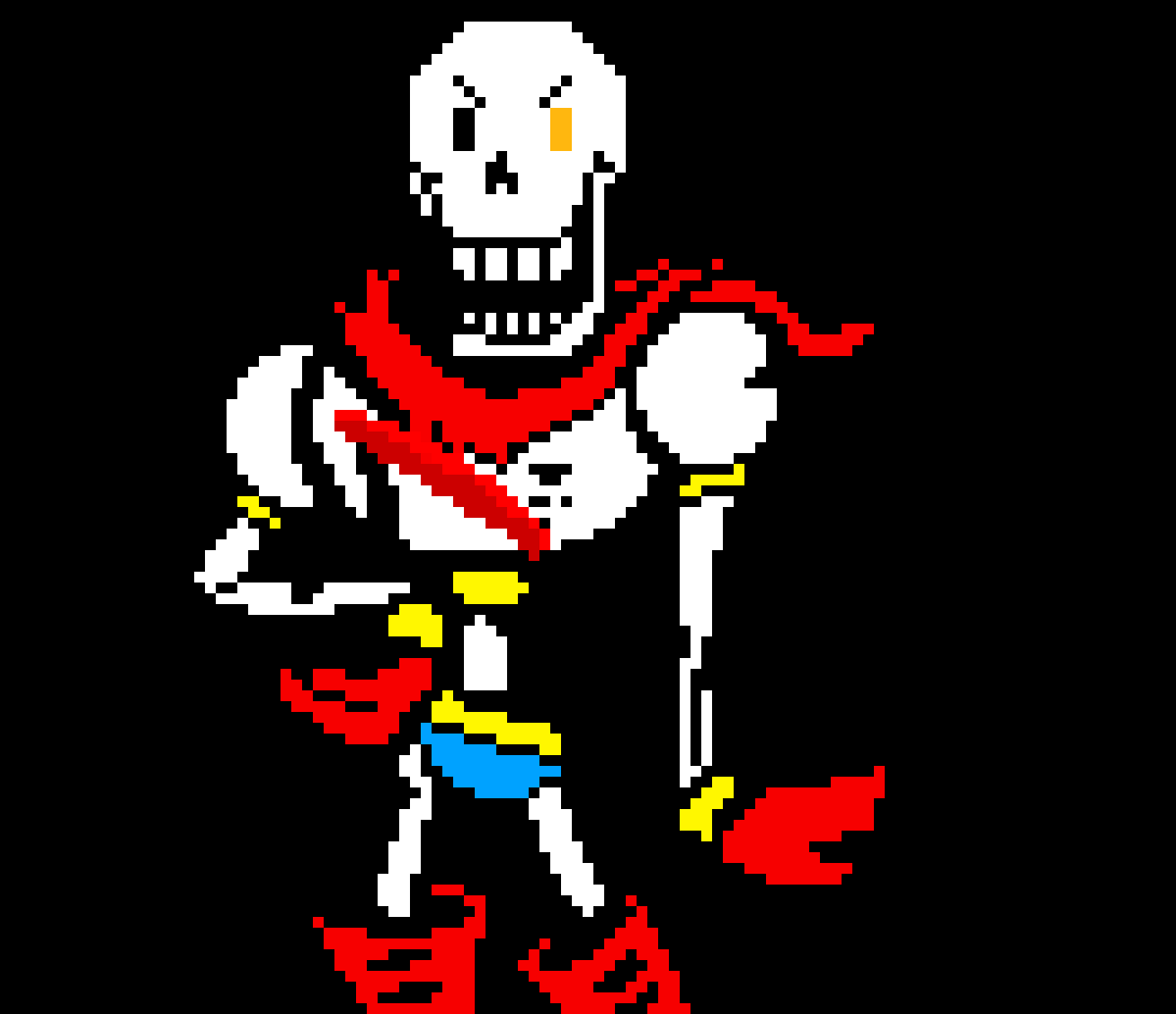 [e6d58b] Undertale Papyrus sprite