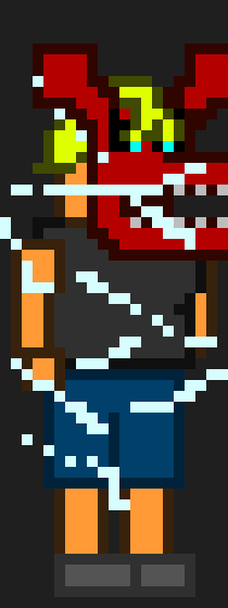 [0b51d0] -punches through the road roller- [Mike (Past)]