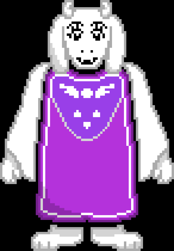 Undertale Toriel sprite