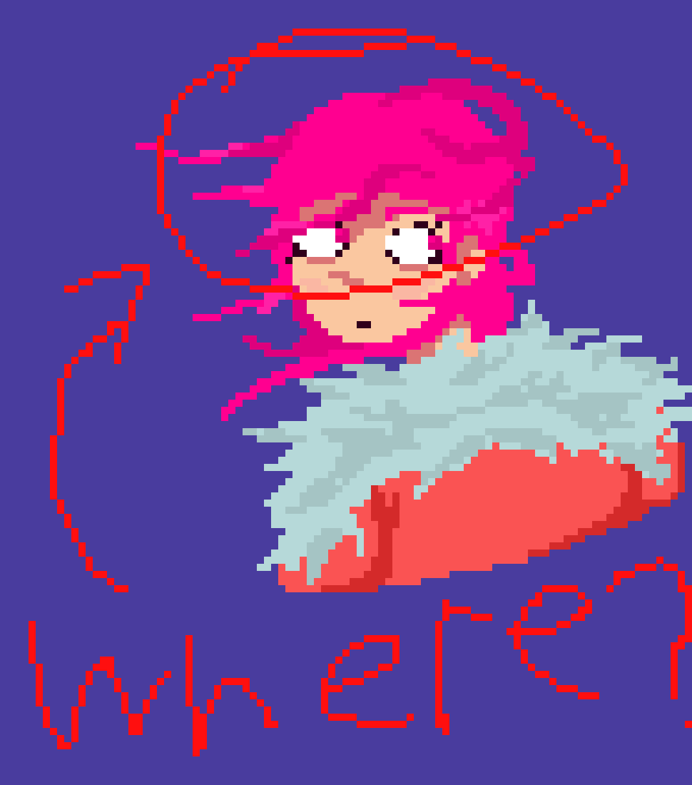 [236914] first time ive ever drawn her without bloob she feels bald now