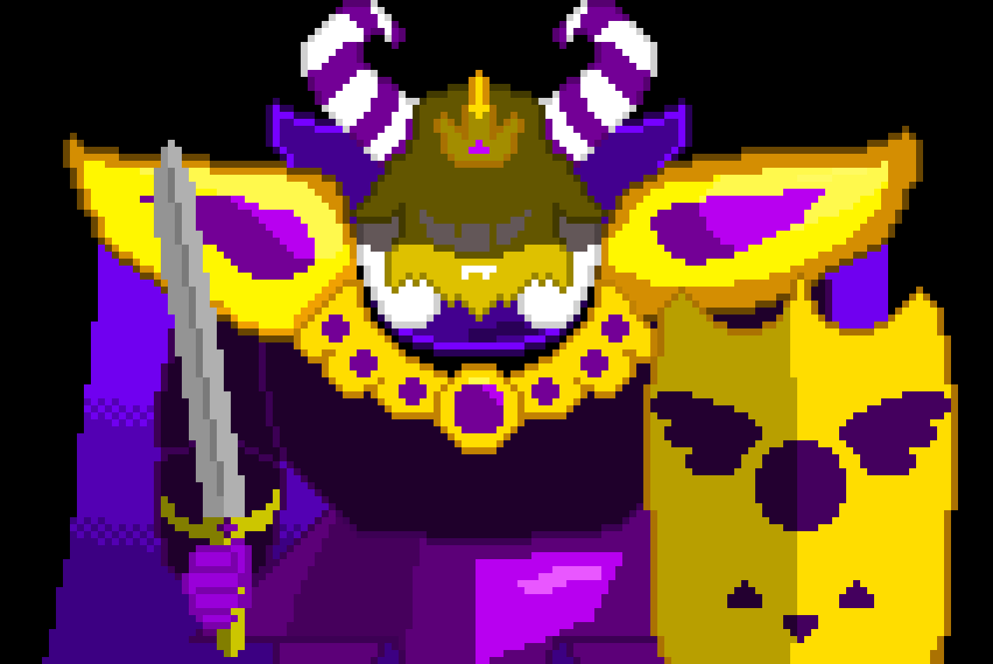 [9664c4] Void! Asgore's Battle Sprite