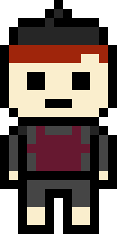 [86a47a] danganronpa pixel sprite base- Daizen Sasaki V2