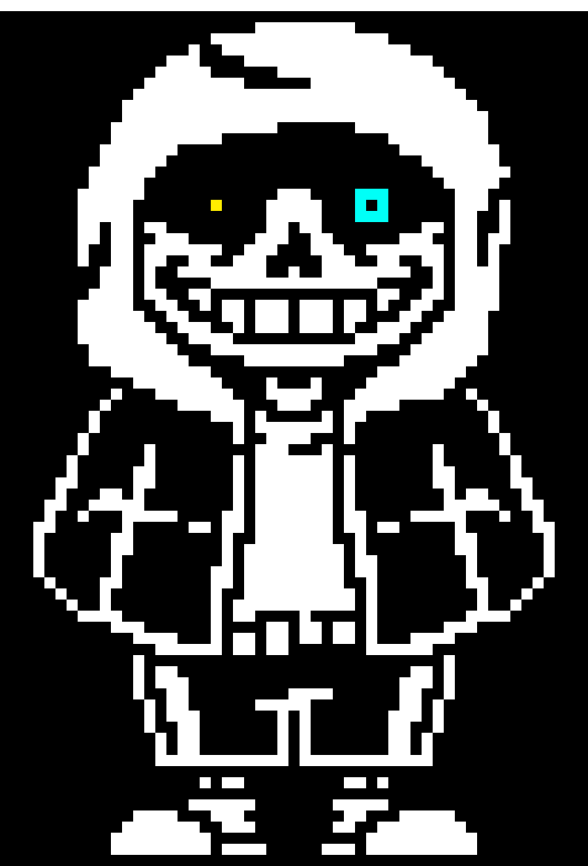 [392c9b] *Sans is at his place as usual...* - DST