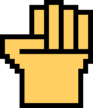 [437d02] Pixel Play Button