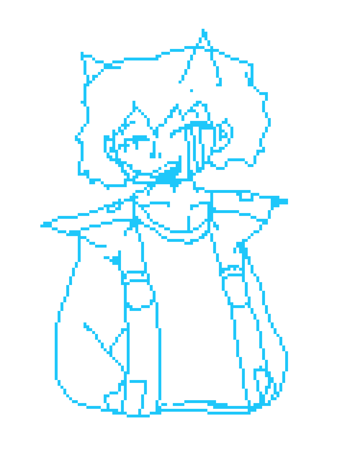 [a06cf0] I did a quick sketch to gauge my drawing ability.