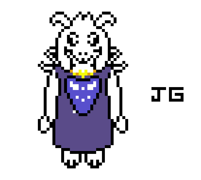 Asriel Dreemur God of Hyperdeath ]>:(