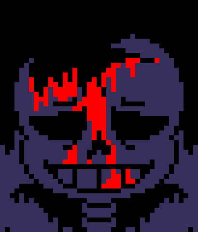 Wait.. where's my mini me? -HorrorTale Sans