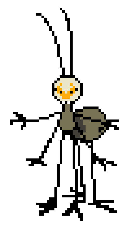 [d0698a] this is the spider dude that friends with blue orange and butterfly girl- his names sum like eplise sum idk
