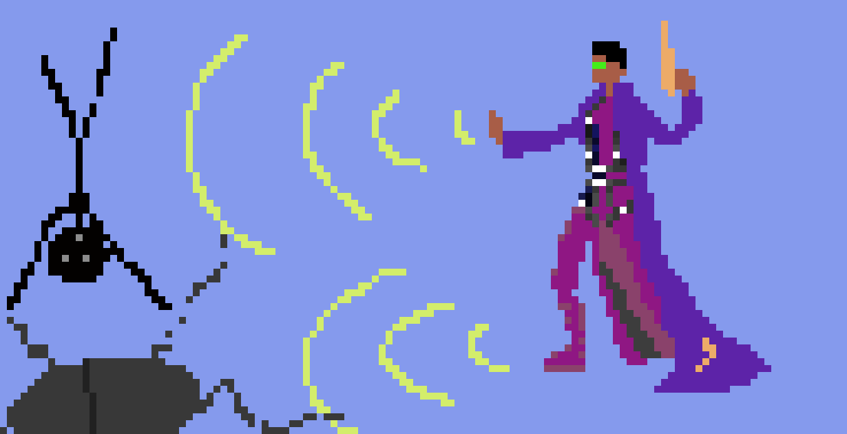 [2109fa] Matrix Pixel Art