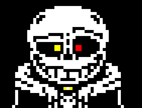 [c7b058] * He'd teleport behind terror * YOU! ARE! MEGA! GAYYY! * He'd punch him in the face not using much strength *