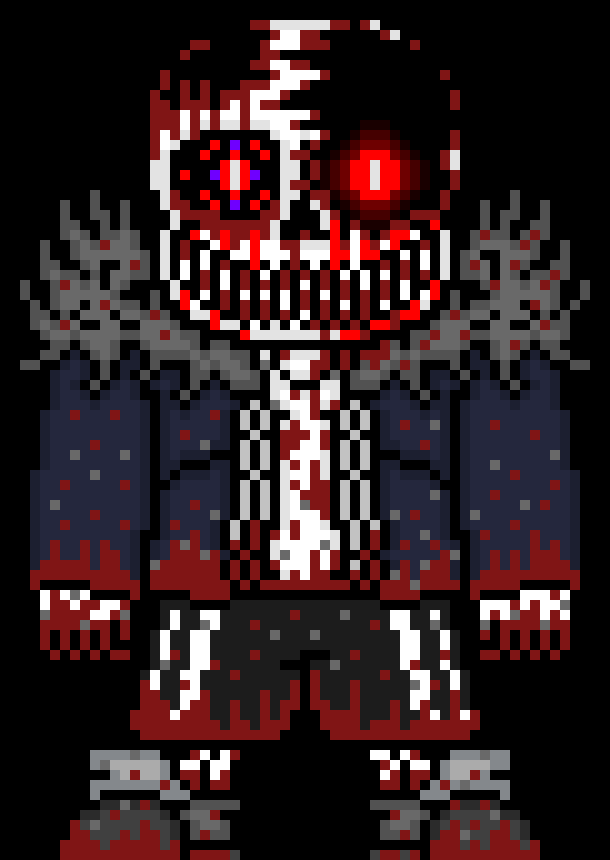 [0cc63d] (fixed) ... how dare you kill my friend? now i am offended by you. now i'm very mad, just look at my mad face!!!1! now i have atk 9999 def 9999 because i am horror phase 4