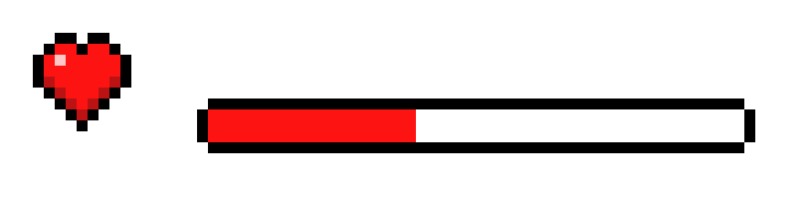 [9664c4] Heart bar