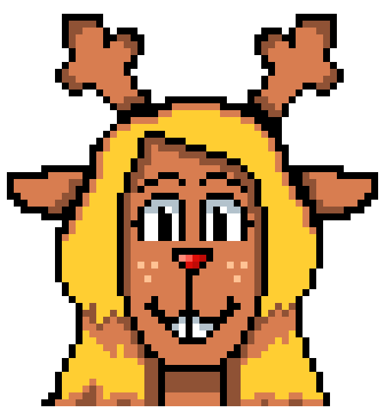 [b47679] Noelle Face Coloured(Light World)