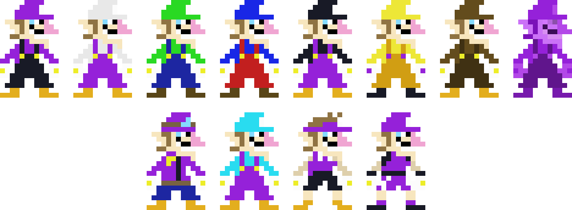 [9664c4] Super Smash Bros Ultimate - Waluigi Costume Ideas - APL