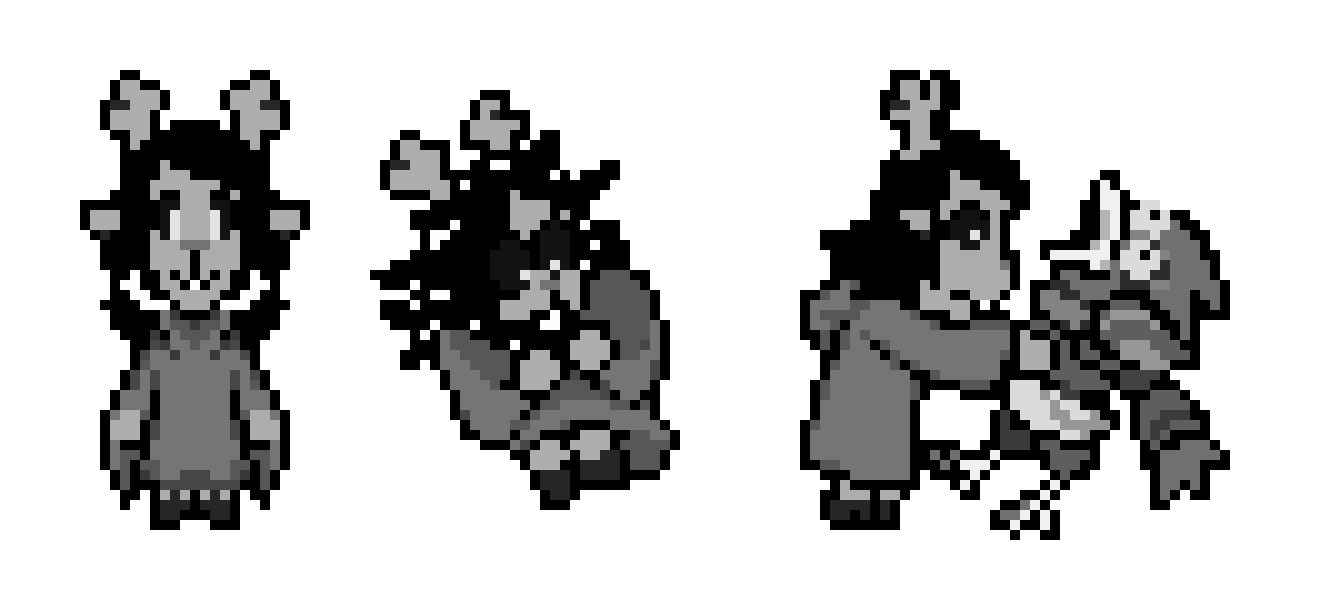 [494b86] Inkrune AU: Maria Ellie Angel + "WHATWHATWHATWHAT" Sprite w/ Her and Hawkster