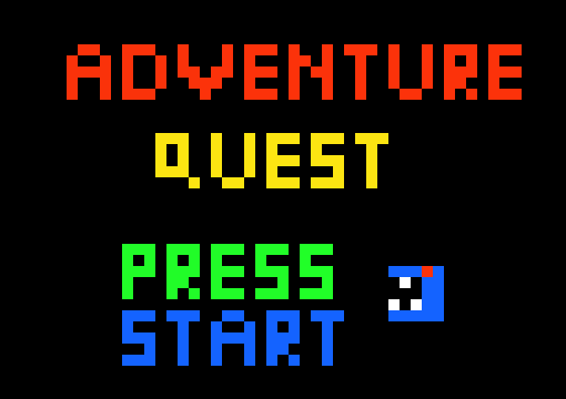 [9664c4] Title Screen for adventure quest