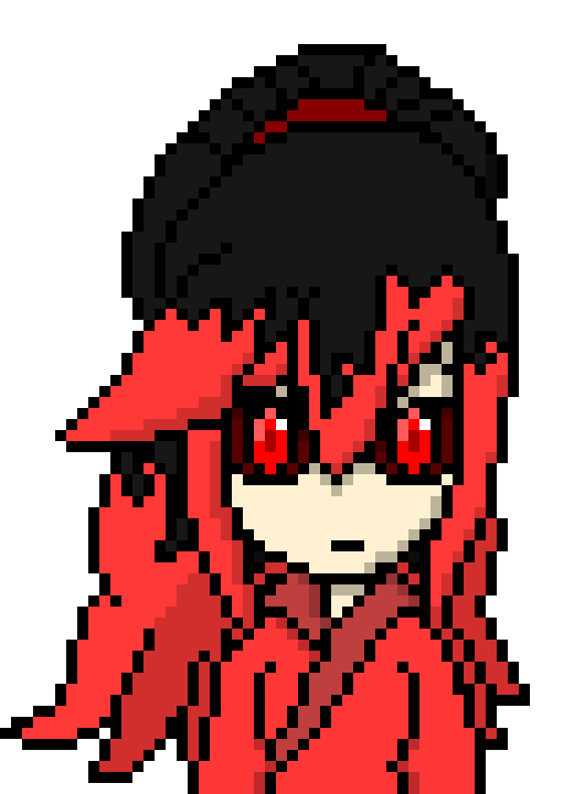 [1931b0] -plunges out of the blood puddle- 