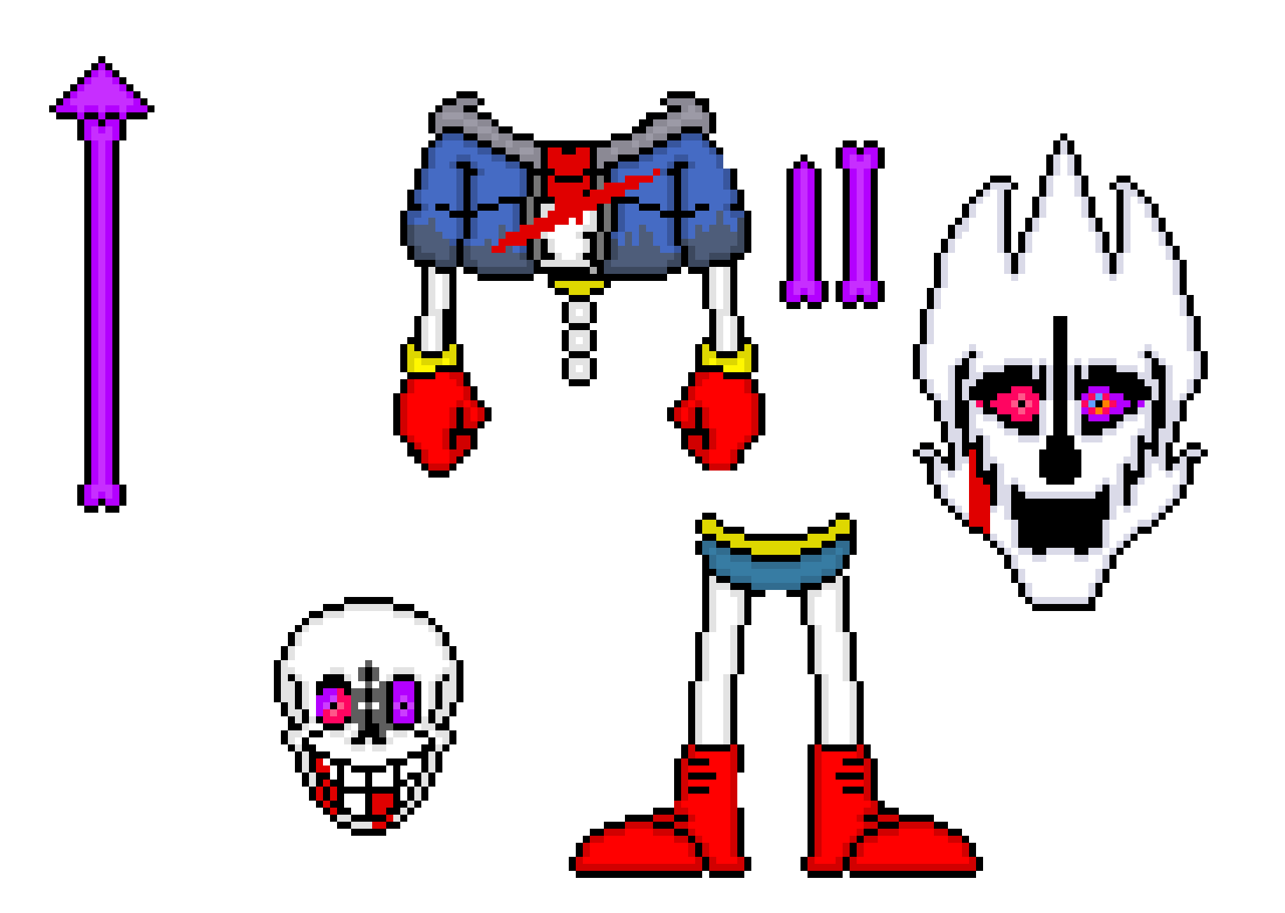 [b6efff] dusttale DUSTBELIEF my take judgement hall encounter phase 2-HHS