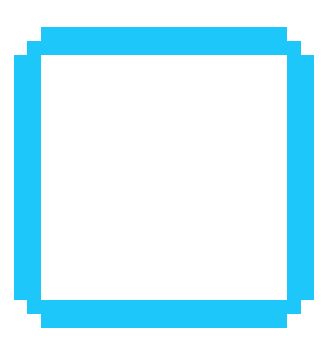 [9664c4] Logo pixel border