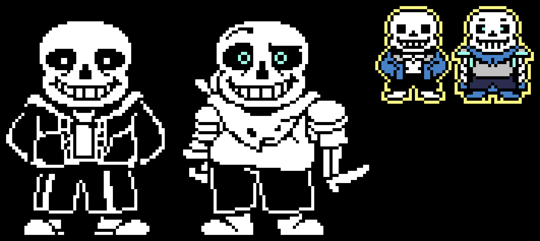 underswap sans battle sprite
