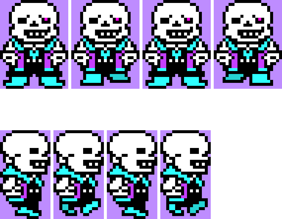 UnderLust Sans Sprite Sheet