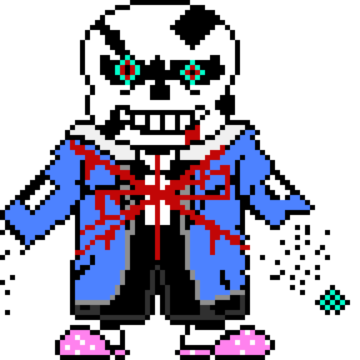 [055bf5] Dustbelief sans phase 6