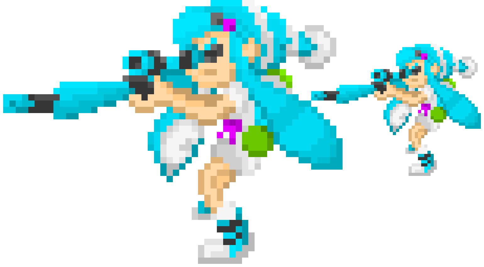 [9664c4] Turquoise Inkling Sniper