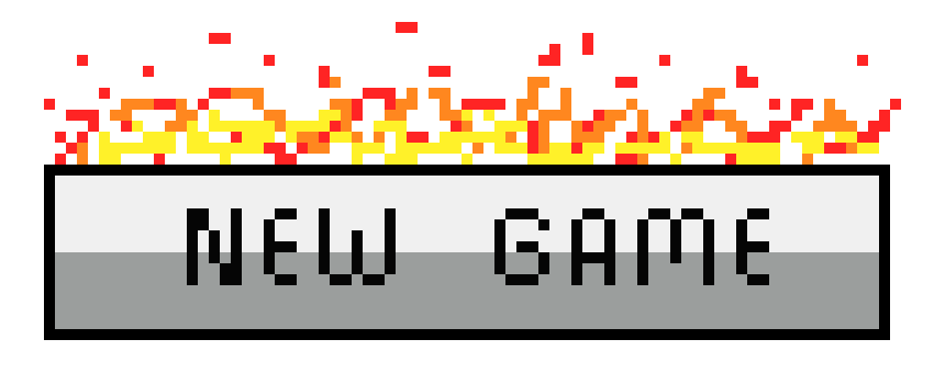new game button concept