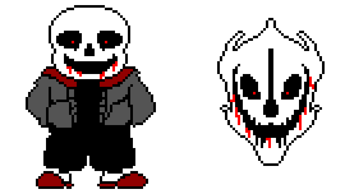 [886ac3] Insanity!Sans and his blaster
