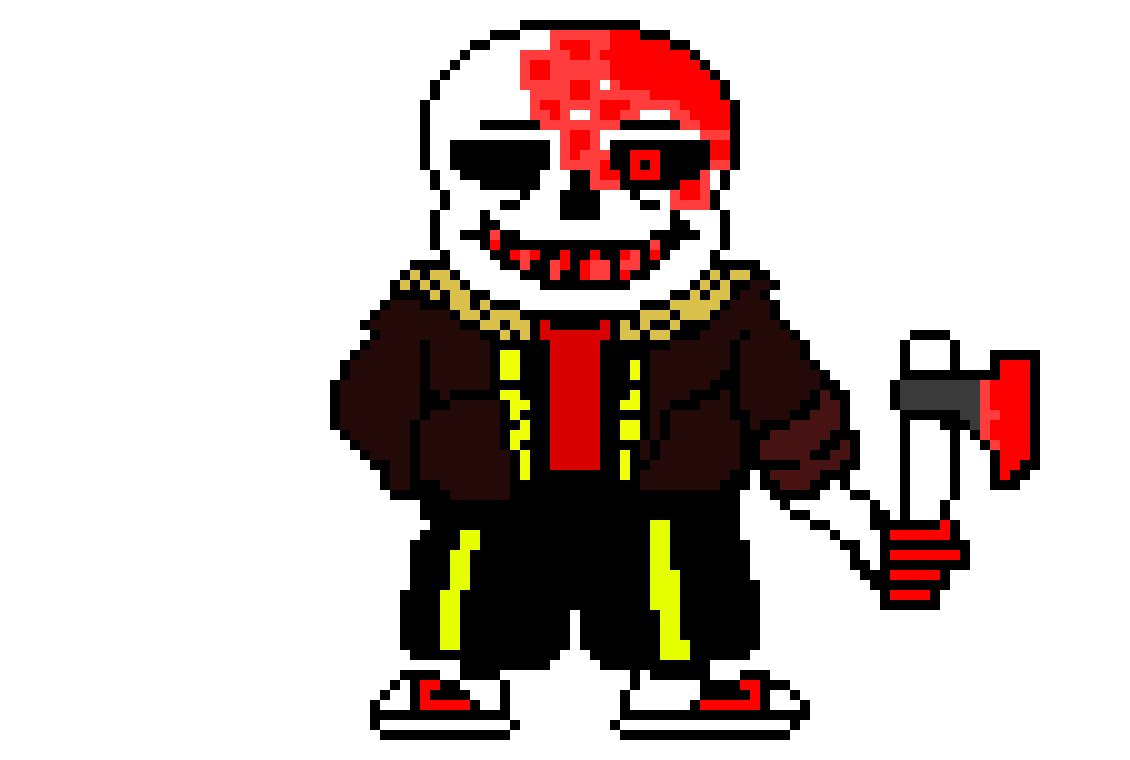 Horrorfell!Sans Sprite