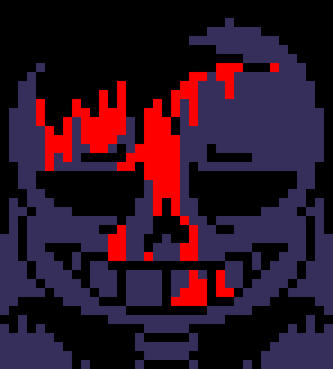 [7ce906] *(He'd wave goodbye.) -HorrorTale Sans