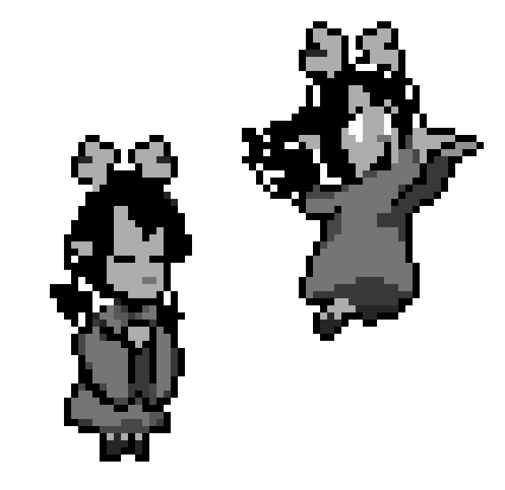 [494b86] Inkrune AU: Maria Ellie Angel Inkgrave Route Sprites
