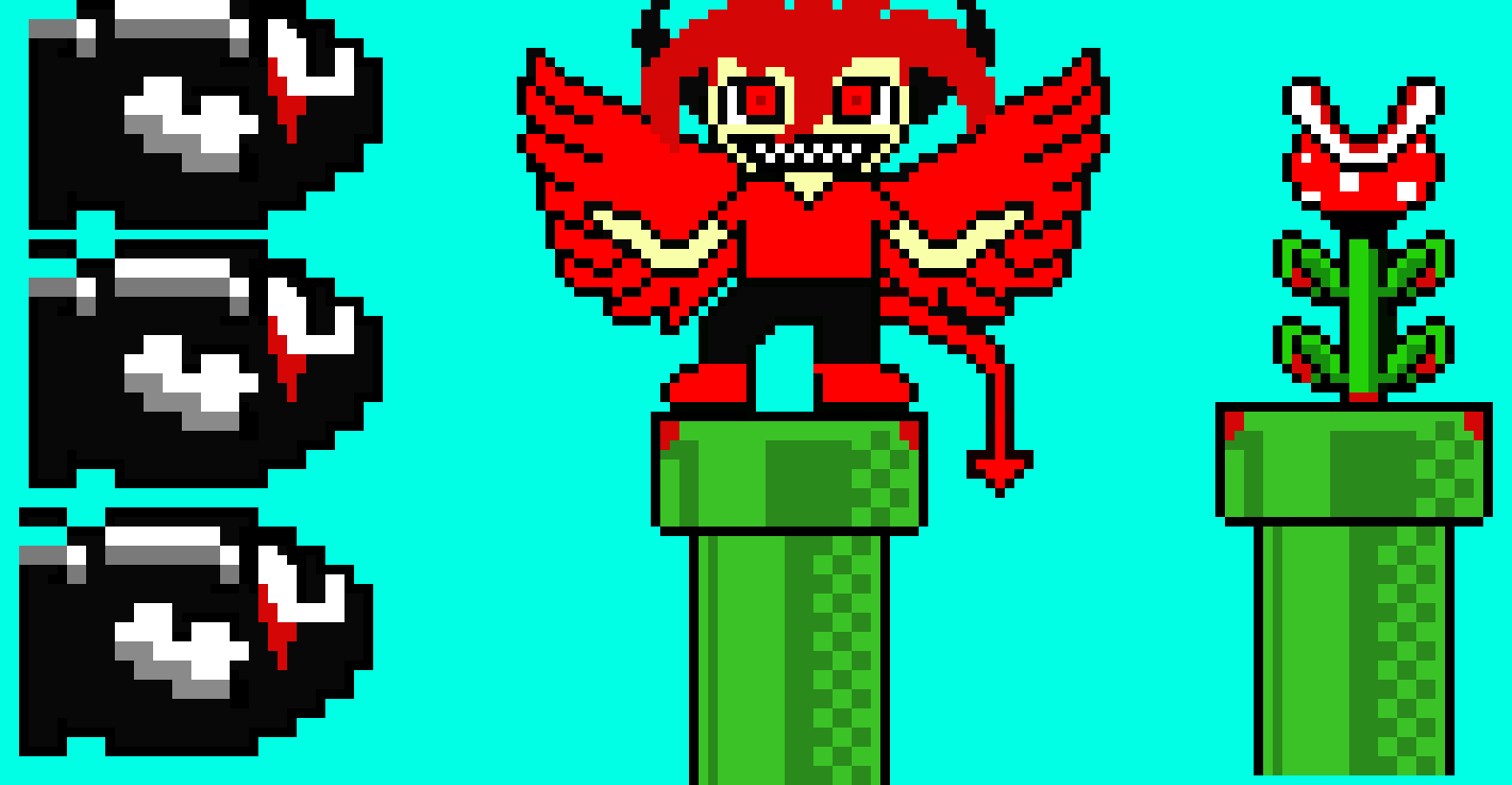 [9664c4] demons in mario