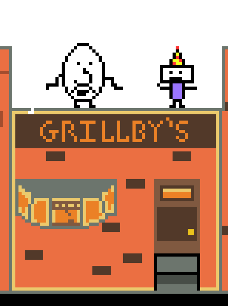 [66635a] (Of course the bar is untouched. Where else would Flumpty get a drink?)