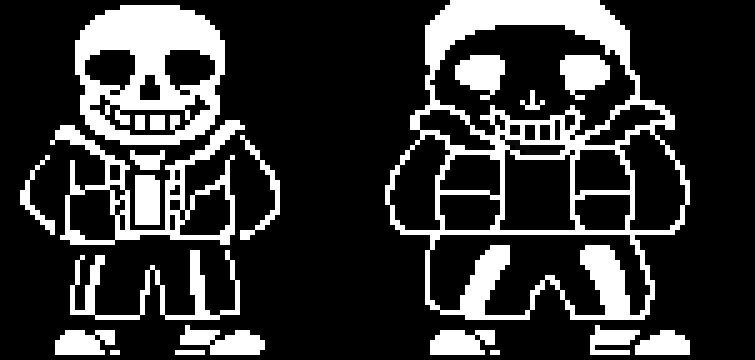 [9664c4] Sans next To RealTale (Me Elijah)