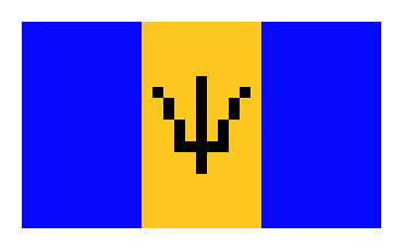 [b478a1] Barbados flag