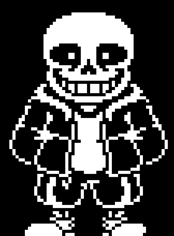Okay! so chris gave me this sans base so i can create somethin. BUT i dunno what to create. suprise me. give me a sans to make. ill choose out of the best. and later ill make the rest! - Mix