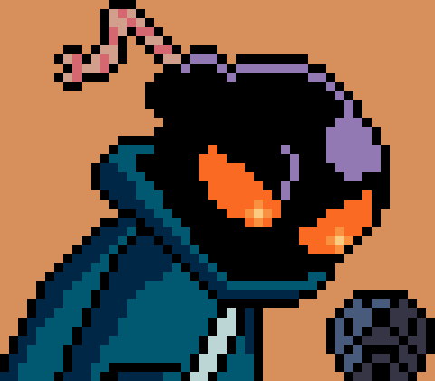[4076f0] No...and you scared me half to death. Anyway...would you kindly leave me alone? I don't want anyone knowin' I'm here.-whitty (cleetus
