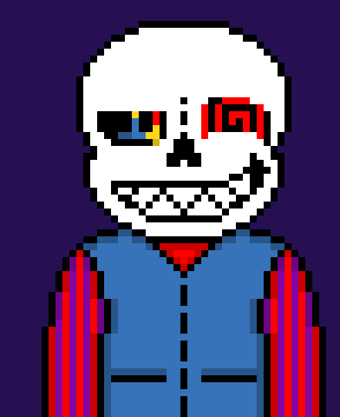 [71fafd] well this is a bit far now *snaps and the sans' mouth is stuck shut*