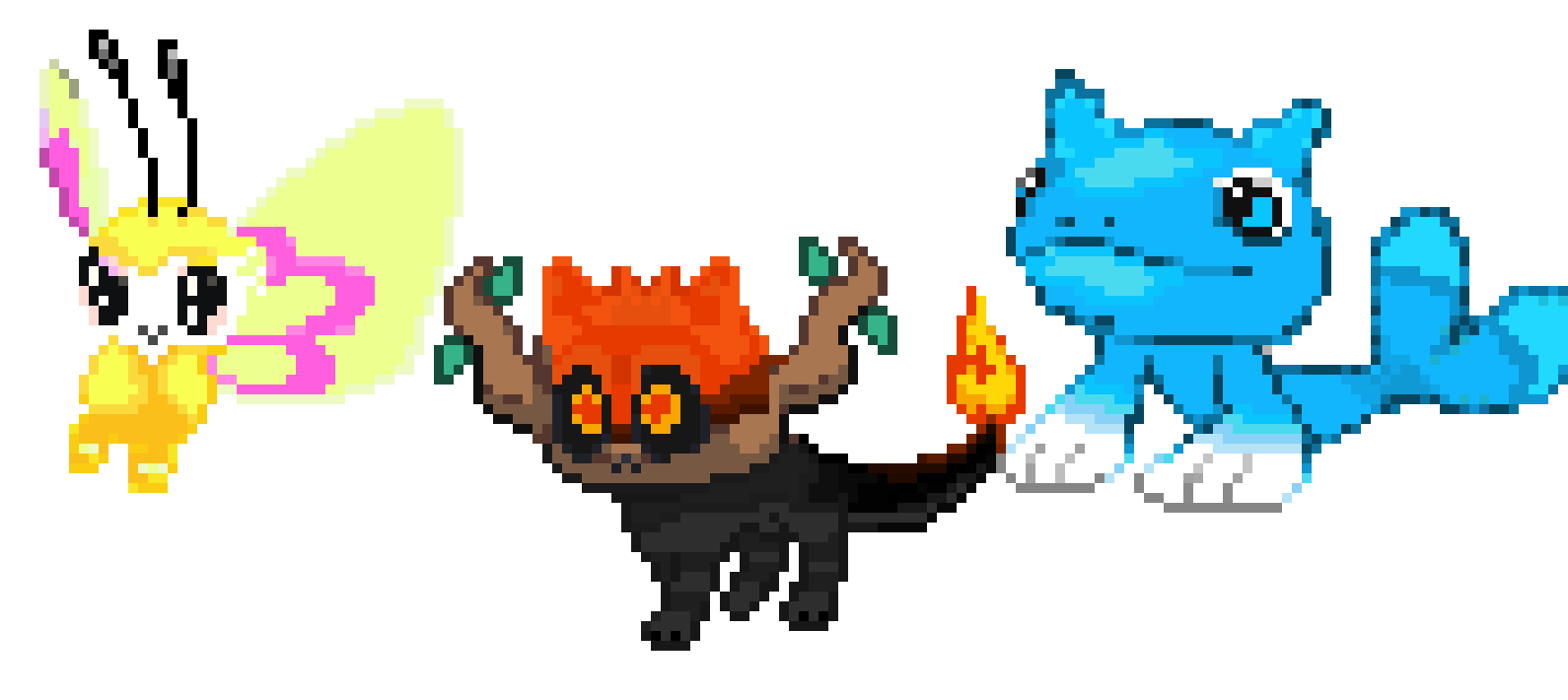[100b7d] complete Aluca Starter trio
