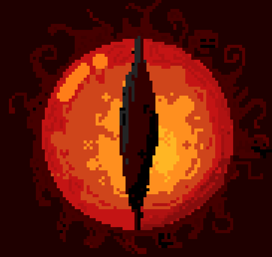 [e805e0] Eye ball pixelated