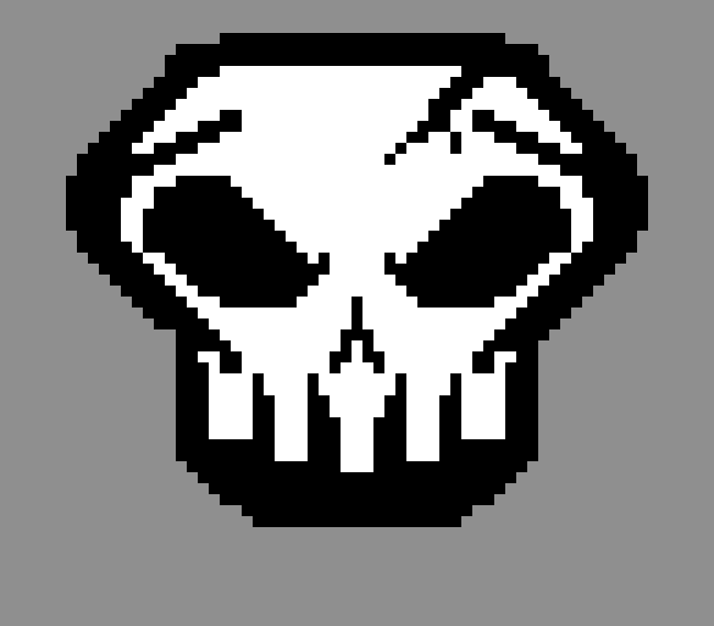 [9664c4] No Fear Wingless Skull
