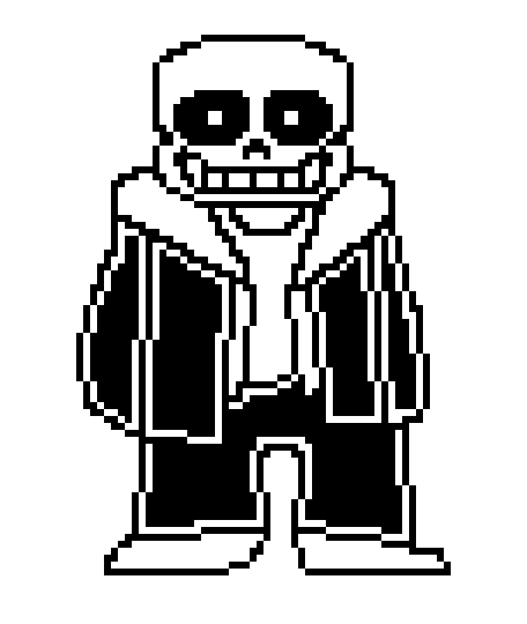 [6bf685] sans sprite- my take