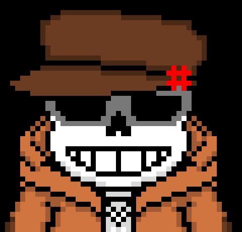 [0ae1f1] *flips sans off with both hands, though one of his hands is covered in blood* 