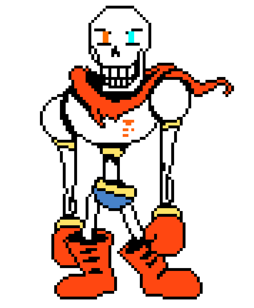 [4e8bf5] Undertale: Rejuvenation Papyrus Sprite.